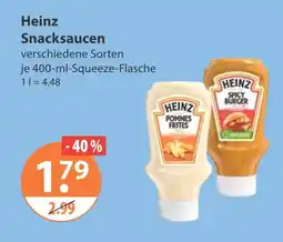 V Markt Heinz snacksaucen Angebot