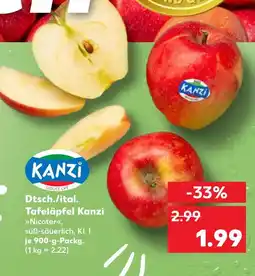 Kaufland Kanzi dtsch./ital. tafeläpfel Angebot