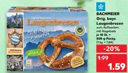 Kaufland Bachmeier orig. bayr. laugenbrezen Angebot