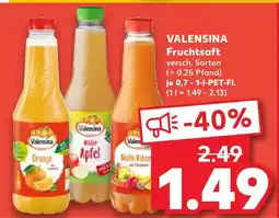 Kaufland Valensina orange Angebot