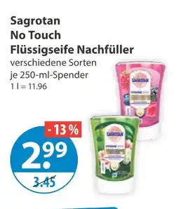 V Markt Sagrotan no touch flüssigseife nachfüller Angebot