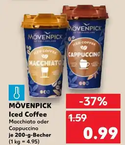 Kaufland Mövenpick iced coffee macchiato Angebot