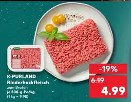 Kaufland K-purland rinderhackfleisch Angebot