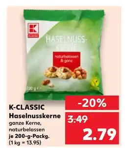 Kaufland K-classic haselnusskerne Angebot