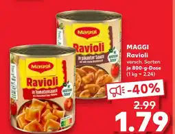 Kaufland Maggi ravioli in tomatensauce Angebot