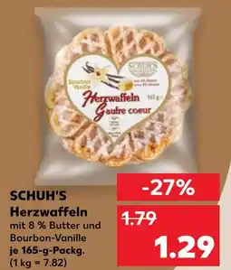 Kaufland Schuh's herzwaffeln Angebot