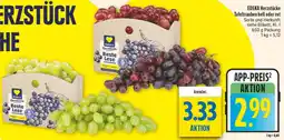 diska EDEKA Herzstücke Tafeltrauben hell oder rot Angebot