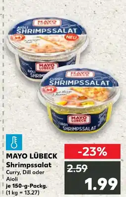 Kaufland Mayo lübeck shrimpssalat curry Angebot