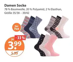 V Markt Damen socke Angebot