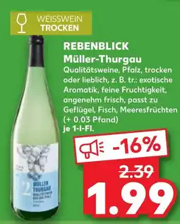 Kaufland Rebenblick müller-thurgau Angebot