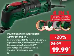 Kaufland Parkside multifunktionswerkzeug pmfw 310 i6 Angebot