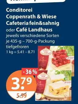V Markt Coppenrath & wiese cafeteria fein&sahnig Angebot