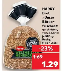 Kaufland Harry unser bäckerfrisches Angebot