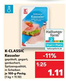 Kaufland K-classic kasseler Angebot