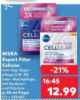 Kaufland Nivea expert filler cellular anti-age-tagespflege (lsf 30) Angebot