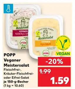 Kaufland Popp veganer meistersalat Angebot