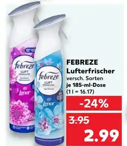 Kaufland Febreze lufterfrischer Angebot