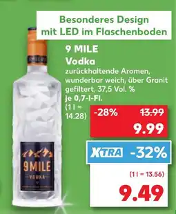 Kaufland 9 mile vodka Angebot