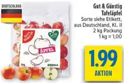 diska Gut & Günstig Tafeläpfel Angebot