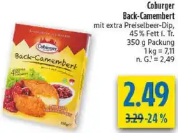 diska Coburger Back-Camembert Angebot