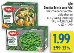 diska iglo Gemüse Frisch vom Feld Angebot