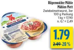 diska Rügenwalder Mühle Mühlen Mett Angebot