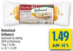 diska Heimatland Gelbwurst Angebot