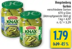 diska Hengstenberg Gurken Angebot