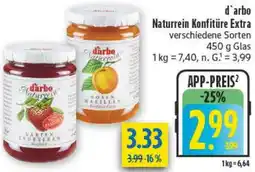 diska d'arbo Naturrein Konfitüre Extra Angebot