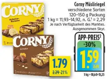 diska Corny Müsliriegel Angebot