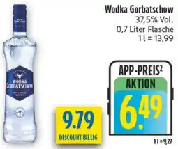 diska Wodka Gorbatschow Angebot