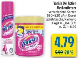 diska Vanish Oxi Action Fleckentferner Angebot