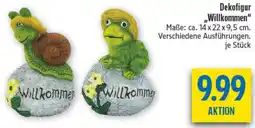 diska Dekofigur ,,Willkommen" Angebot