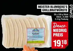Handelshof MEISTER BLUMBERG'S GRILLBRATWÜRSTE Angebot