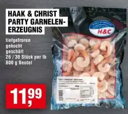 Handelshof HAAK & CHRIST PARTY GARNELEN- ERZEUGNIS Angebot