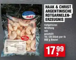 Handelshof HAAK & CHRIST ARGENTINISCHE ROTGARNELEN- ERZEUGNIS Angebot