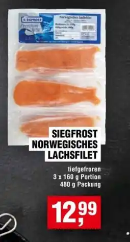 Handelshof SIEGFROST NORWEGISCHES LACHSFILET Angebot