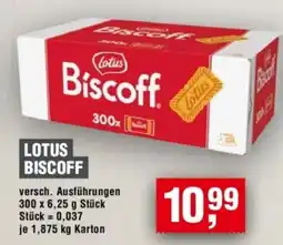 Handelshof LOTUS BISCOFF Angebot
