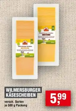 Handelshof WILMERSBURGER KÄSESCHEIBEN Angebot