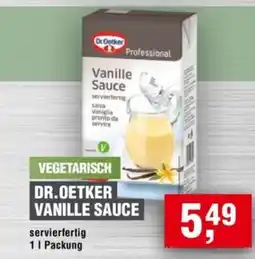 Handelshof DR. OETKER VANILLE SAUCE Angebot