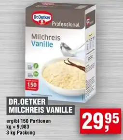 Handelshof DR. OETKER MILCHREIS VANILLE Angebot