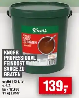 Handelshof KNORR PROFESSIONAL FEINKOST SAUCE ZU BRATEN Angebot