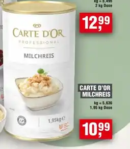 Handelshof CARTE D'OR MILCHREIS Angebot