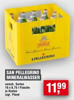 Handelshof SAN PELLEGRINO MINERALWASSER Angebot