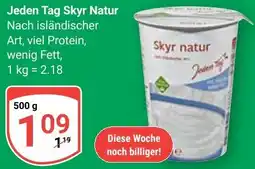 Globus Jeden Tag Skyr Natur Angebot