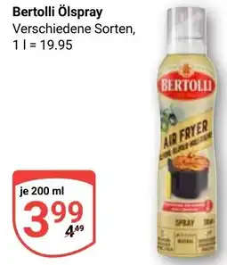 Globus Bertolli Ölspray Angebot