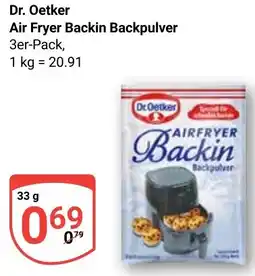 Globus Dr. Oetker Air Fryer Backin Backpulver Angebot