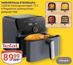 Globus Tefal Heißluftfritteuse EY855EasyFry Angebot