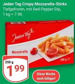 Globus Jeden Tag Crispy Mozzarella-Sticks Angebot