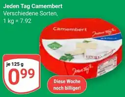 Globus Jeden Tag Camembert Angebot